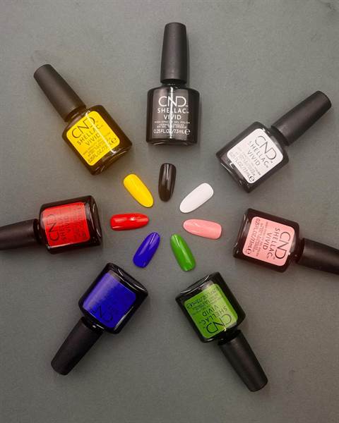 SHELLAC VIVID WHITE GLOVES